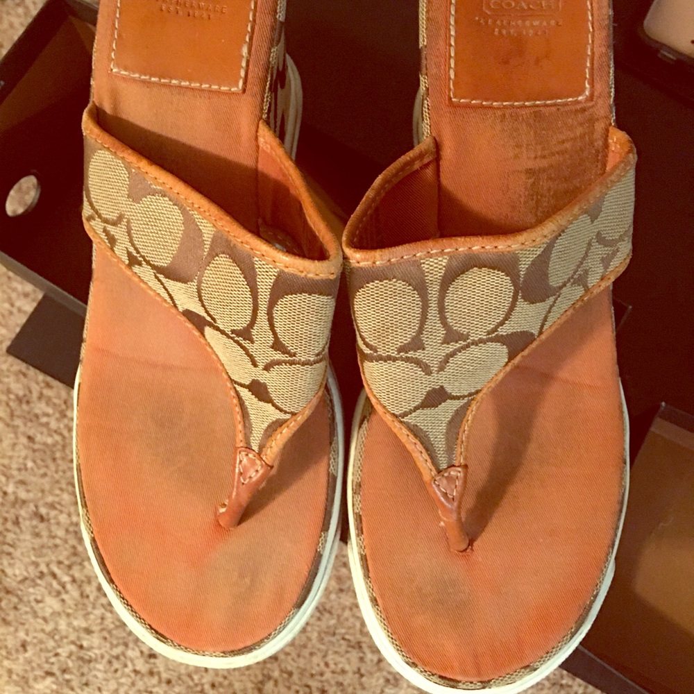 Coach Jody wedge sandal!